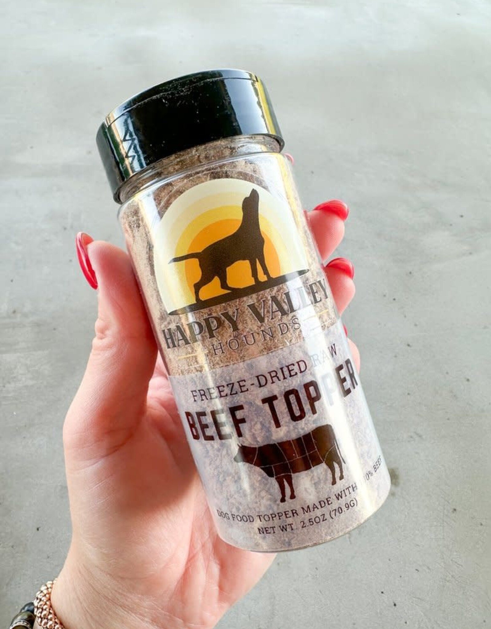 Happy Valley Hounds Happy Valley Hounds Beef Kidney Topper 2.5oz