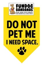 Do Not Pet Bandana