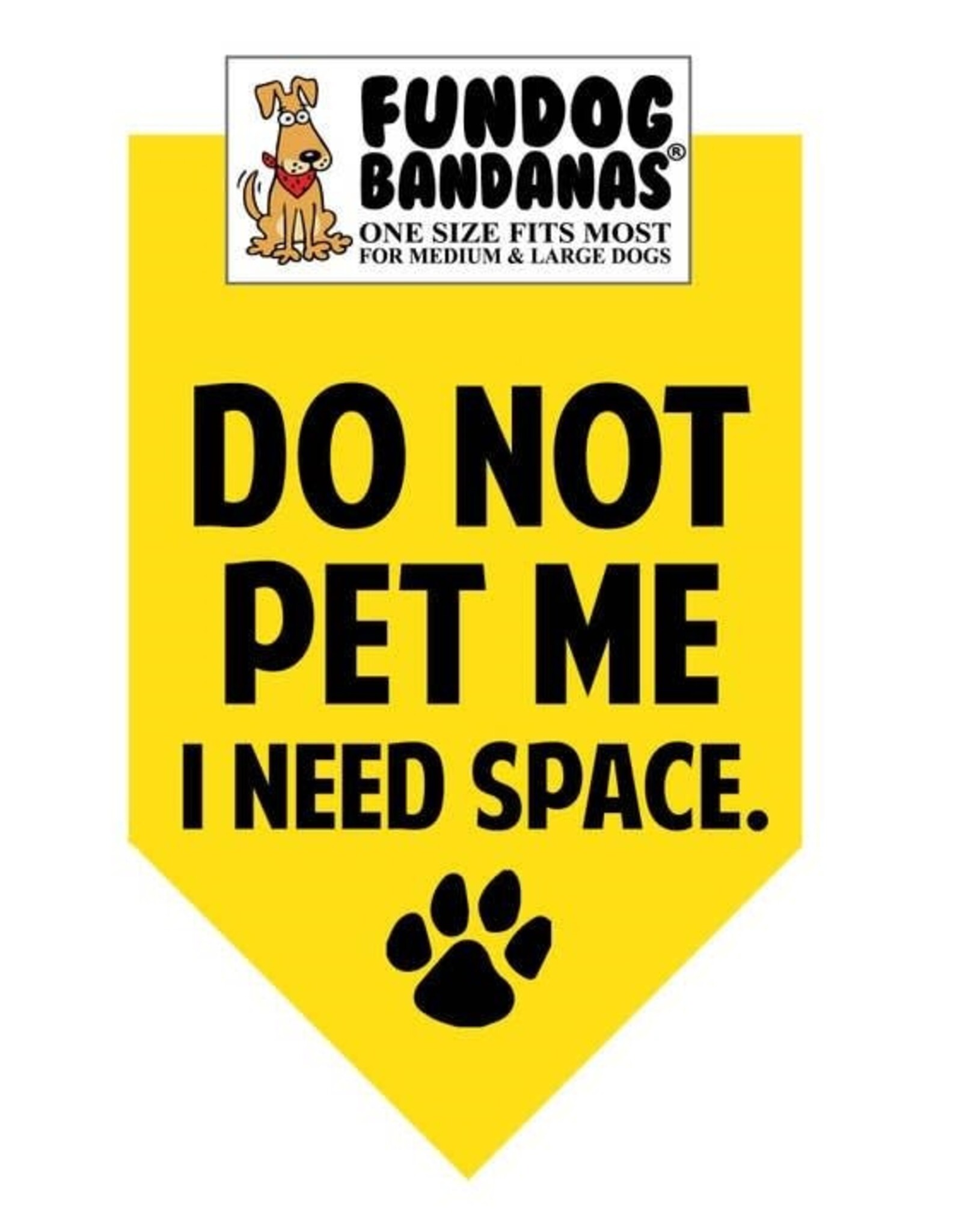 Do Not Pet Bandana