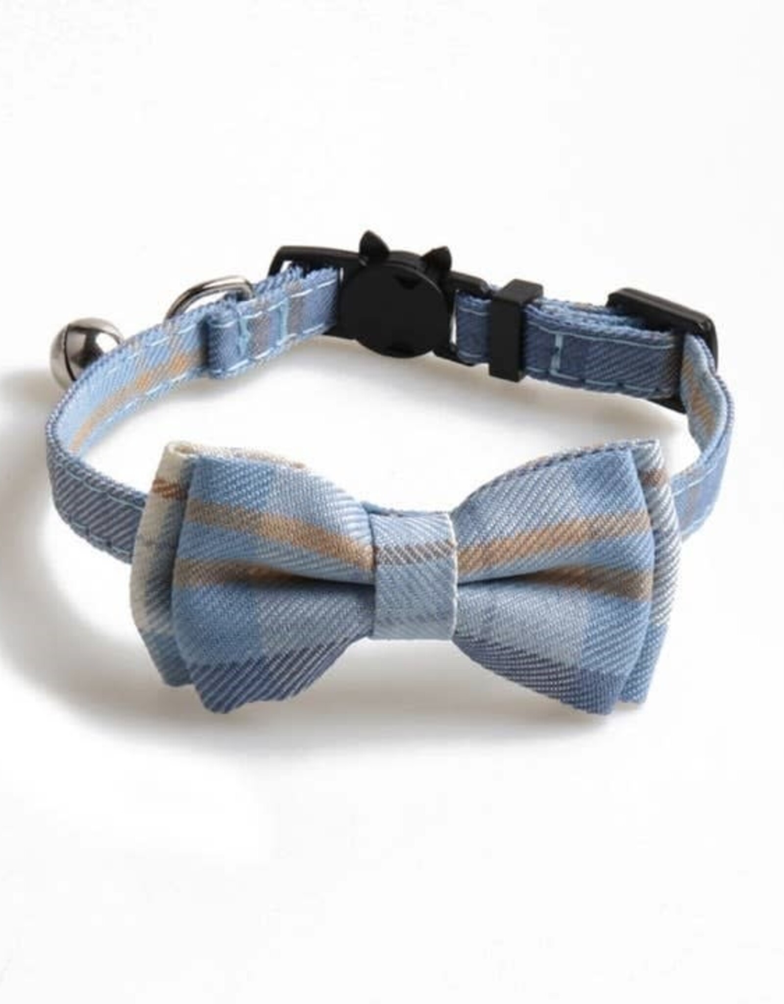 Cheerhunting British Plaid Bowtie Cat Collar