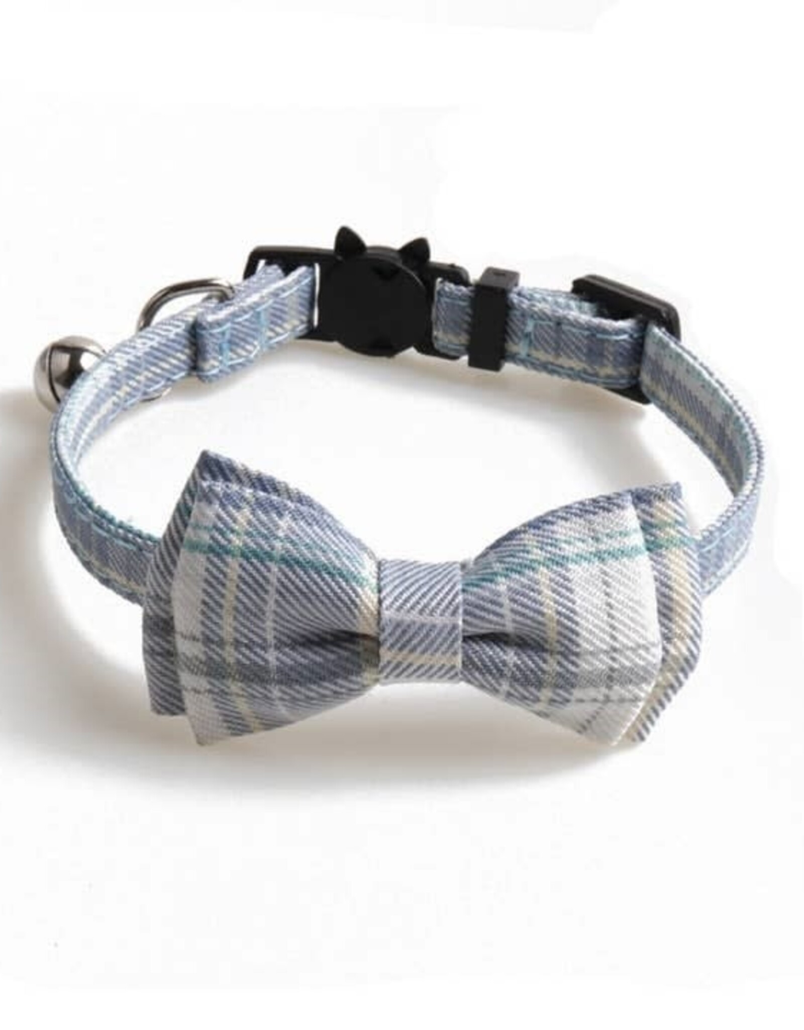 Cheerhunting British Plaid Bowtie Cat Collar