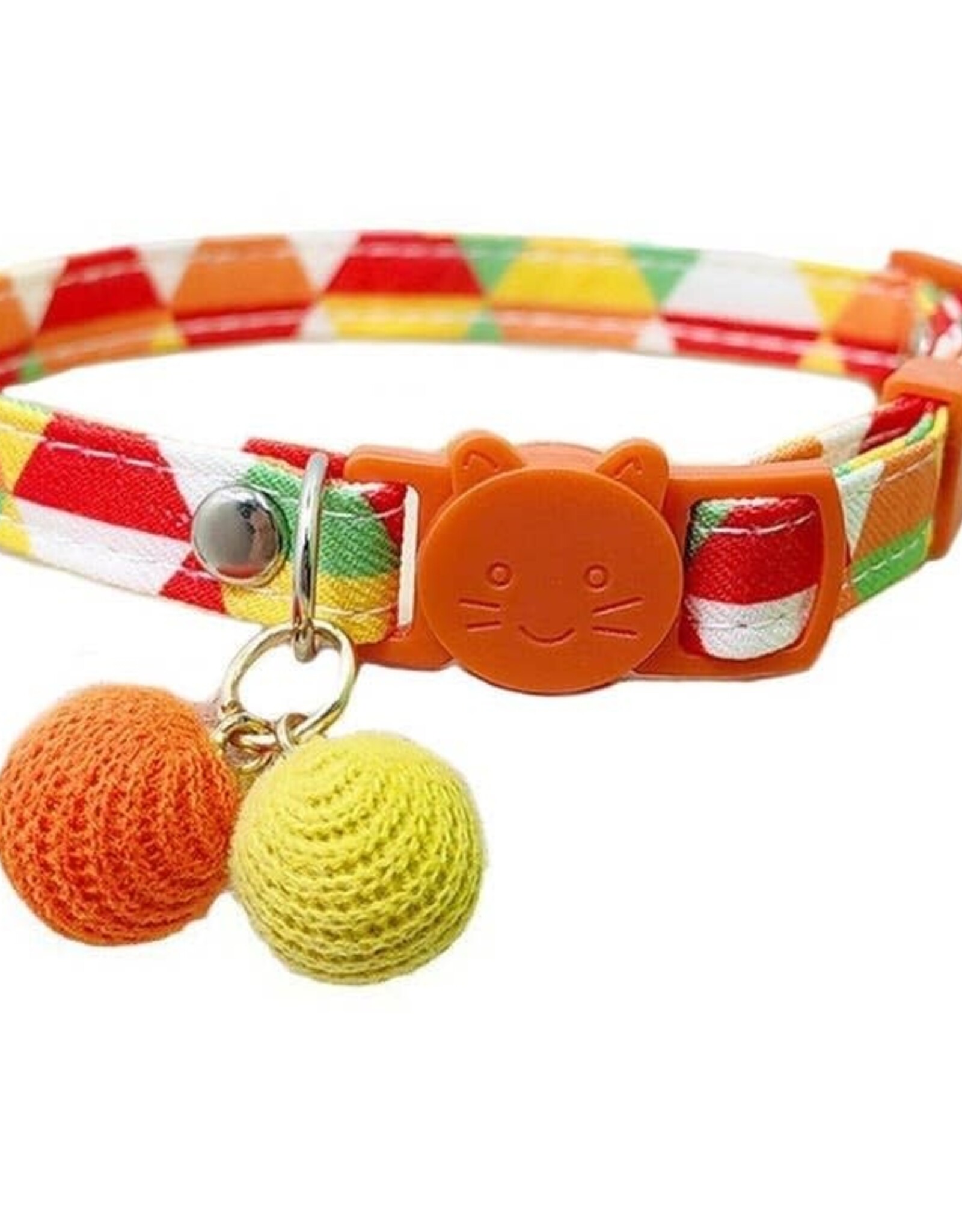Cheerhunting Geometric Colorful Cat Collar