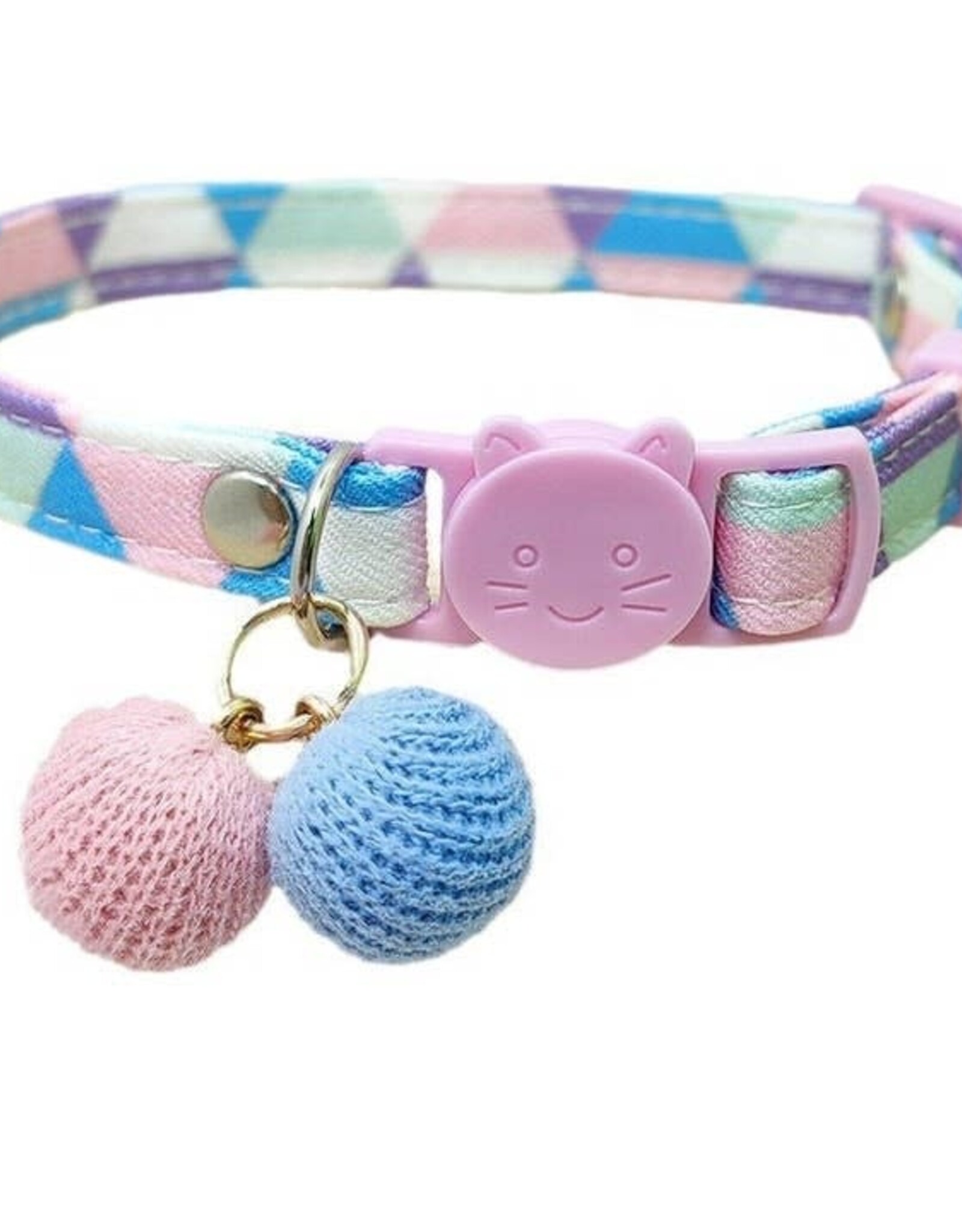 Cheerhunting Geometric Colorful Cat Collar