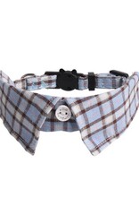 Cheerhunting Plaid Cat Collar with Bell