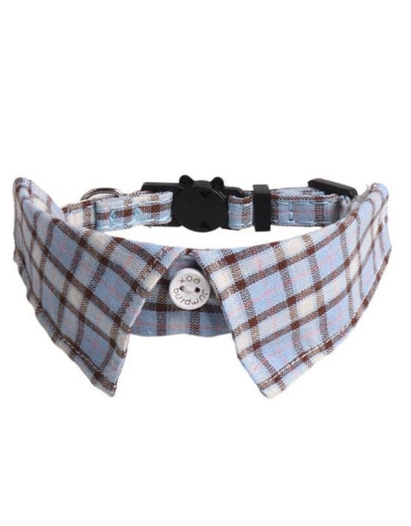 Cheerhunting Plaid Cat Collar with Bell