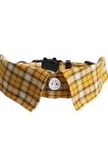 Cheerhunting Plaid Cat Collar with Bell