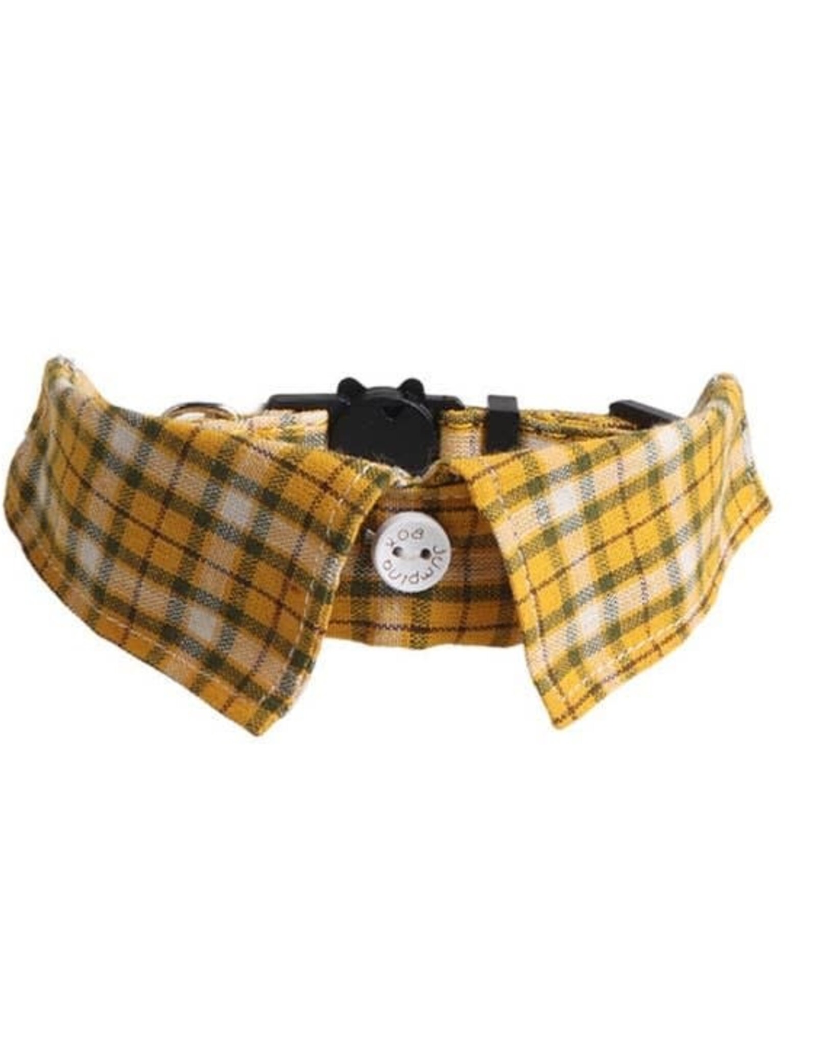 Cheerhunting Plaid Cat Collar with Bell