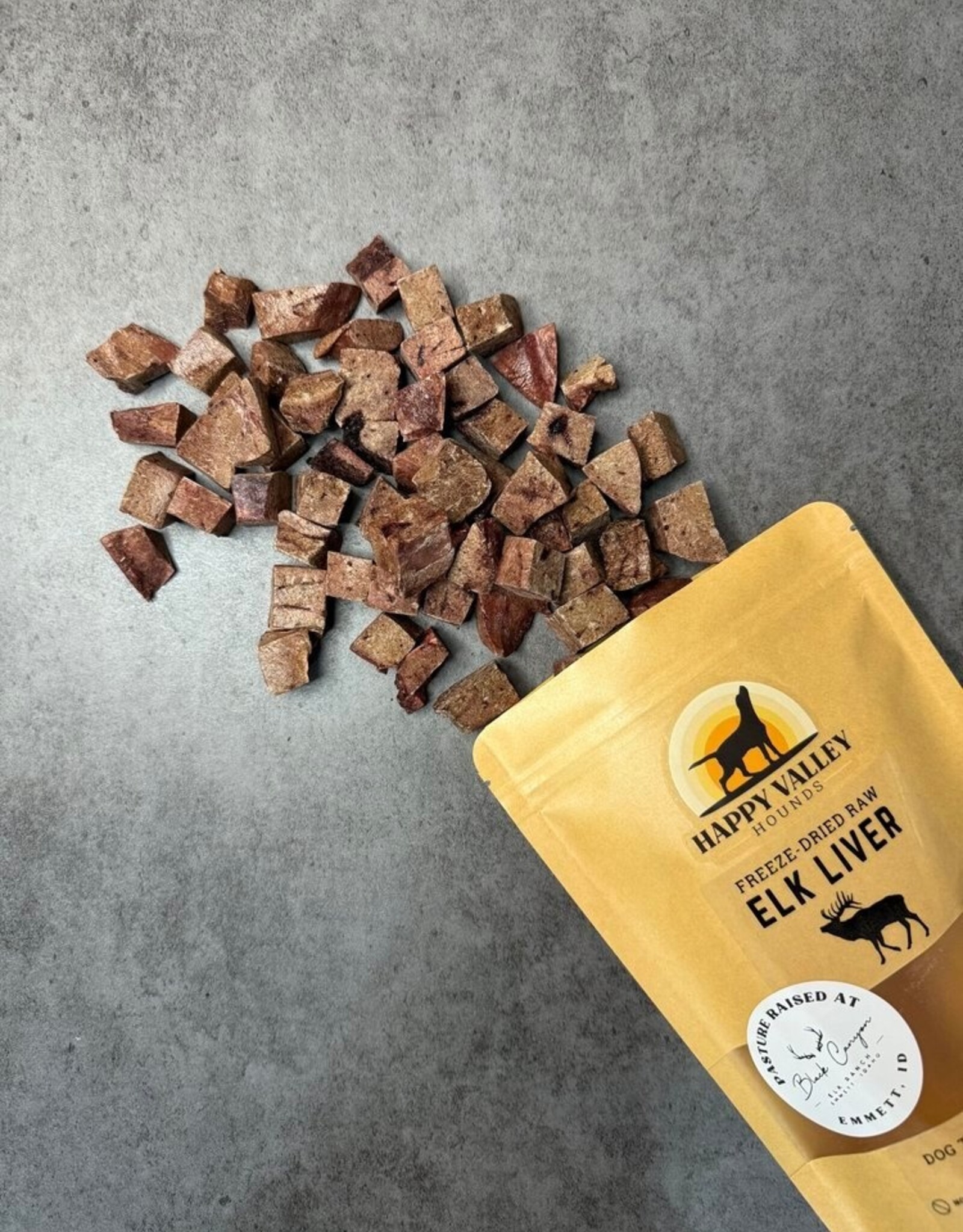 Happy Valley Hounds Happy Valley Hounds Elk Liver Freeze-Dried