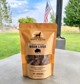 Happy Valley Hounds Happy Valley Hounds Bison Liver Freeze-Dried