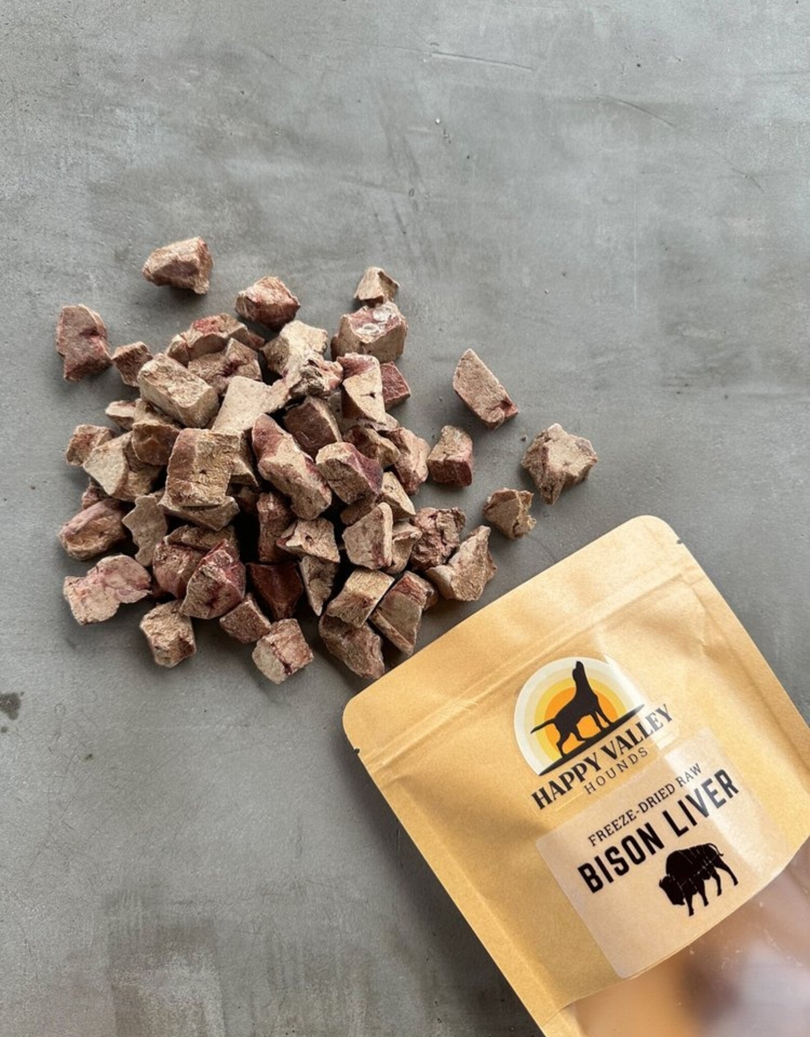 Happy Valley Hounds Happy Valley Hounds Bison Liver Freeze-Dried