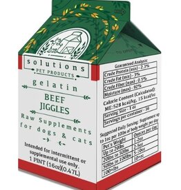 Solutions Pet Products Solutions Beef Jiggles - Bone Broth