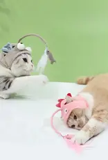 Cheerhunting Feathered Cat Hat