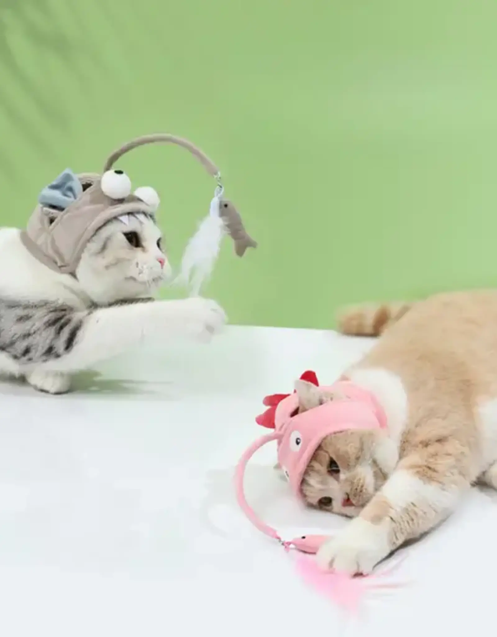 Cheerhunting Feathered Cat Hat