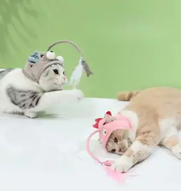 Cheerhunting Feathered Cat Hat