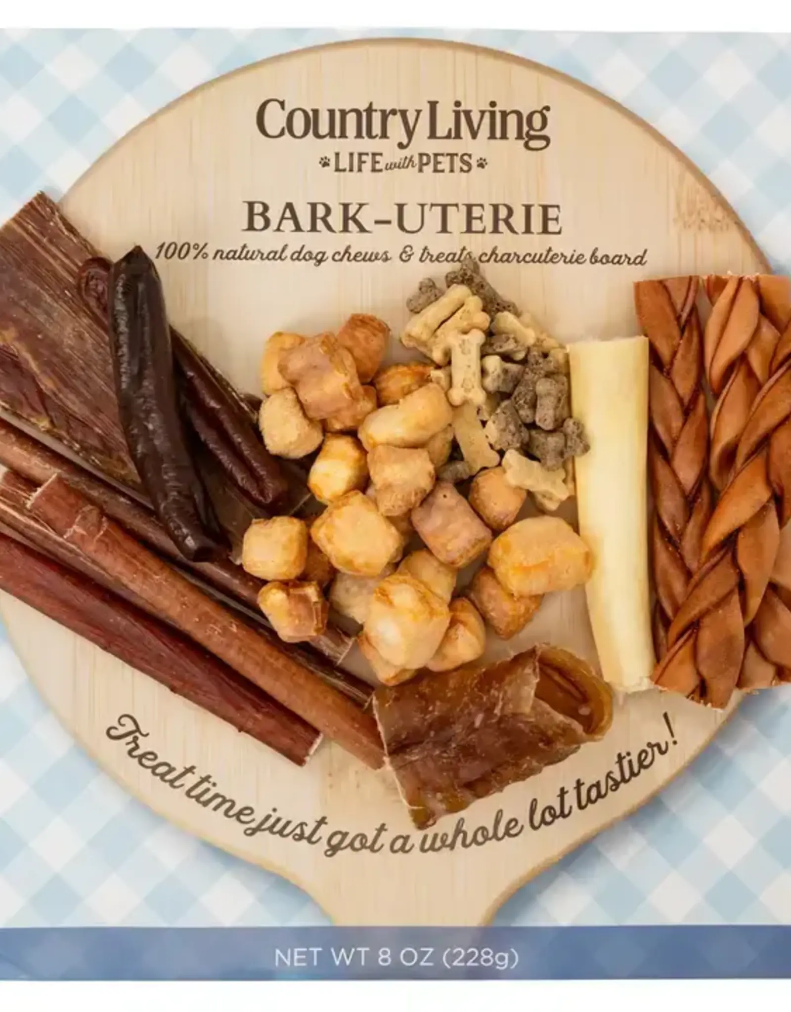 Country Living Bark-Uterie Board