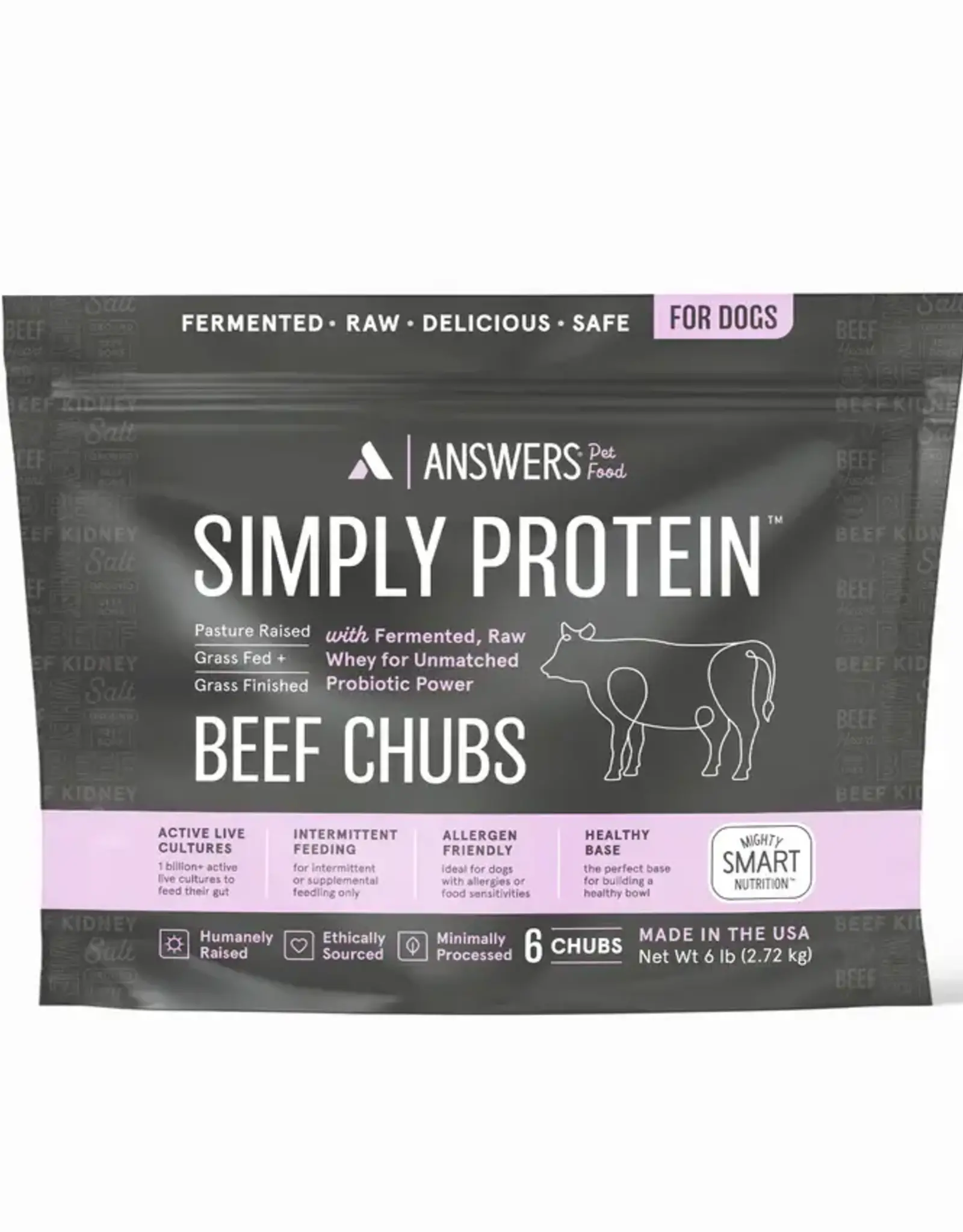 Answers Answers Simply Beef 6lb Chubs