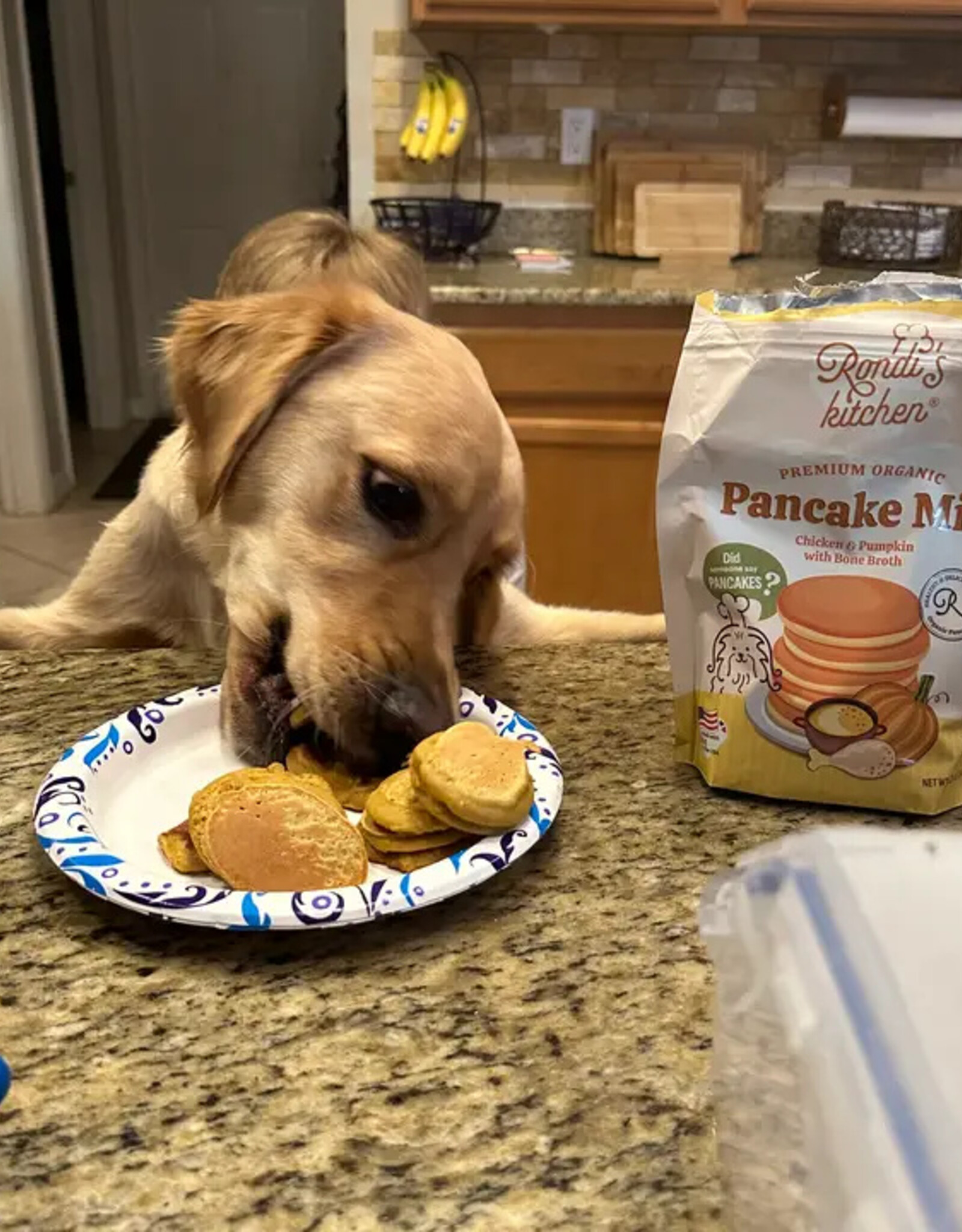 Rondi's Kitchen Organic Superfood Pancake Mix For Dogs Chicken & Pumpkin