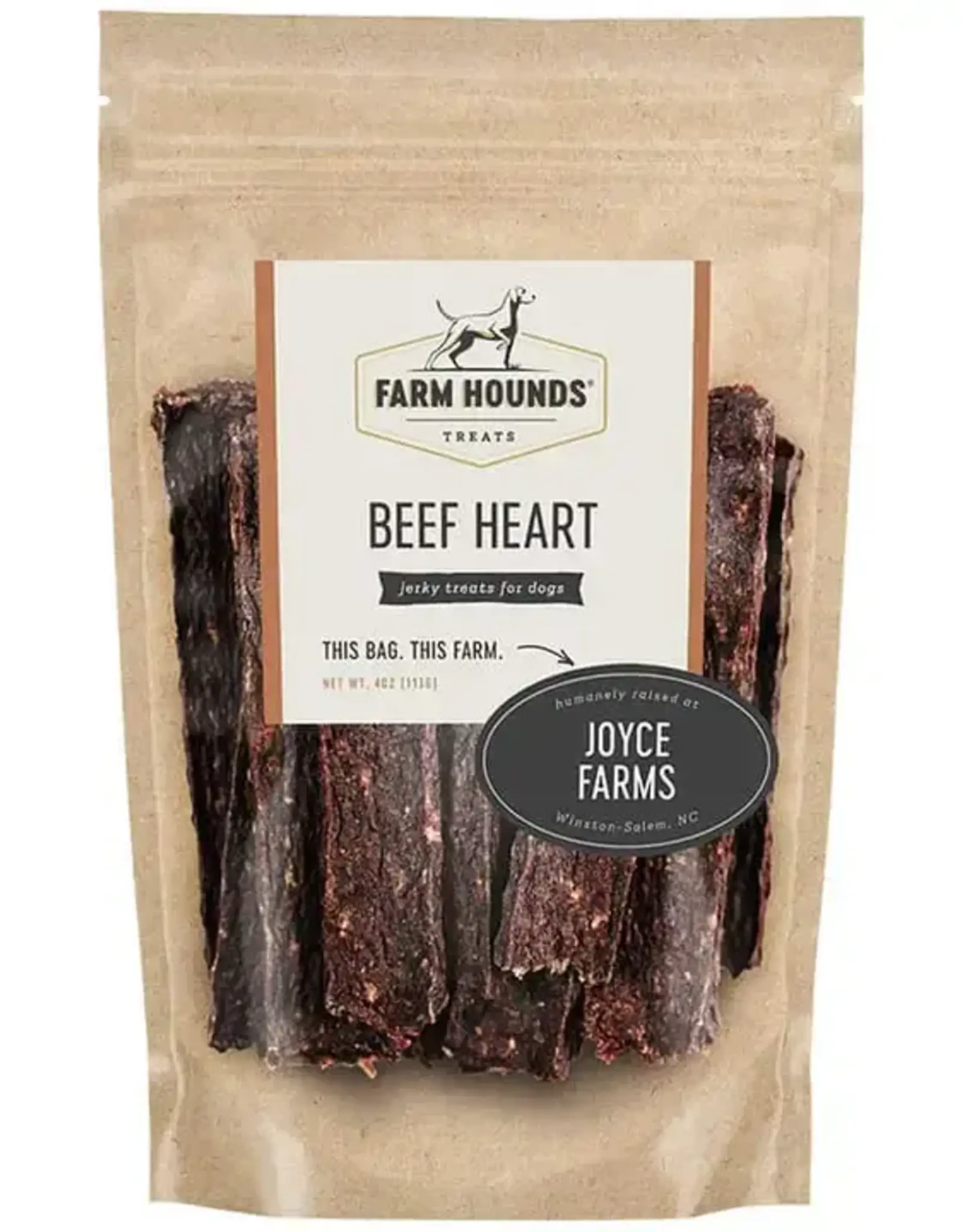 Farm Hounds Farm Hounds Beef Hearts 4oz