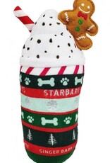Haute Diggity Dog Ginger Bark Latte Stocking Stuffers Christmas Dog Toys
