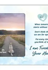 Dog Speak Wood Picture Frame - When Tomorrow Starts Without Me...