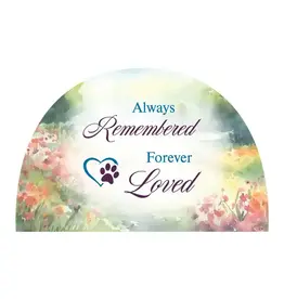 Memorial Keepsake - Rainbow Shape - Always Remembered