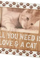 Love and A Cat Photo Frame Love and A Cat Photo Frame