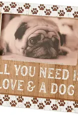 Love and A Dog Photo Frame Love and A Dog Photo Frame