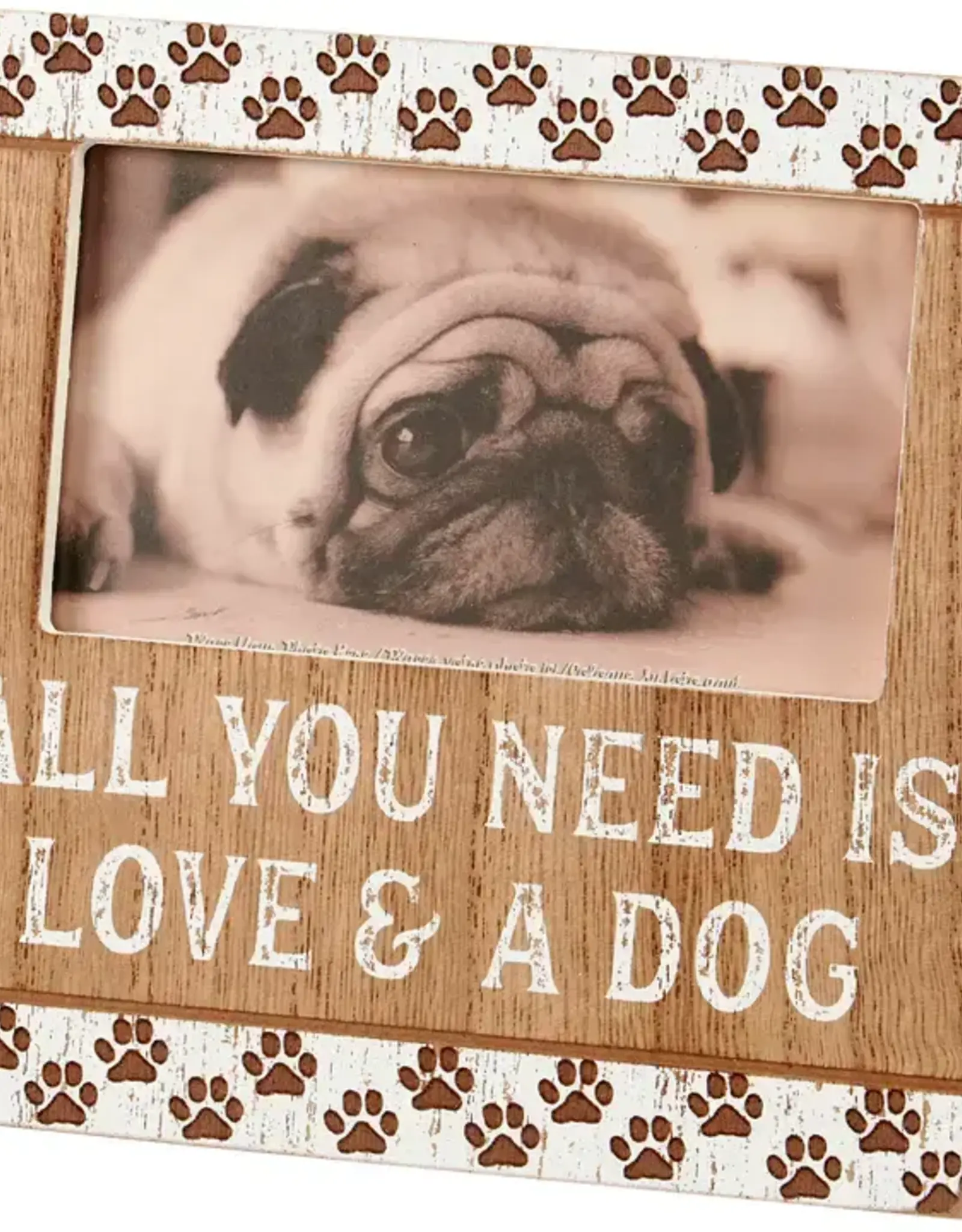 Love and A Dog Photo Frame