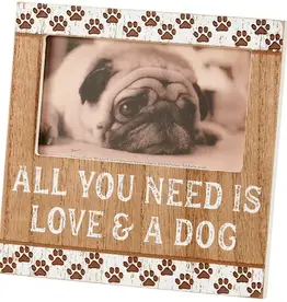 Love and A Dog Photo Frame
