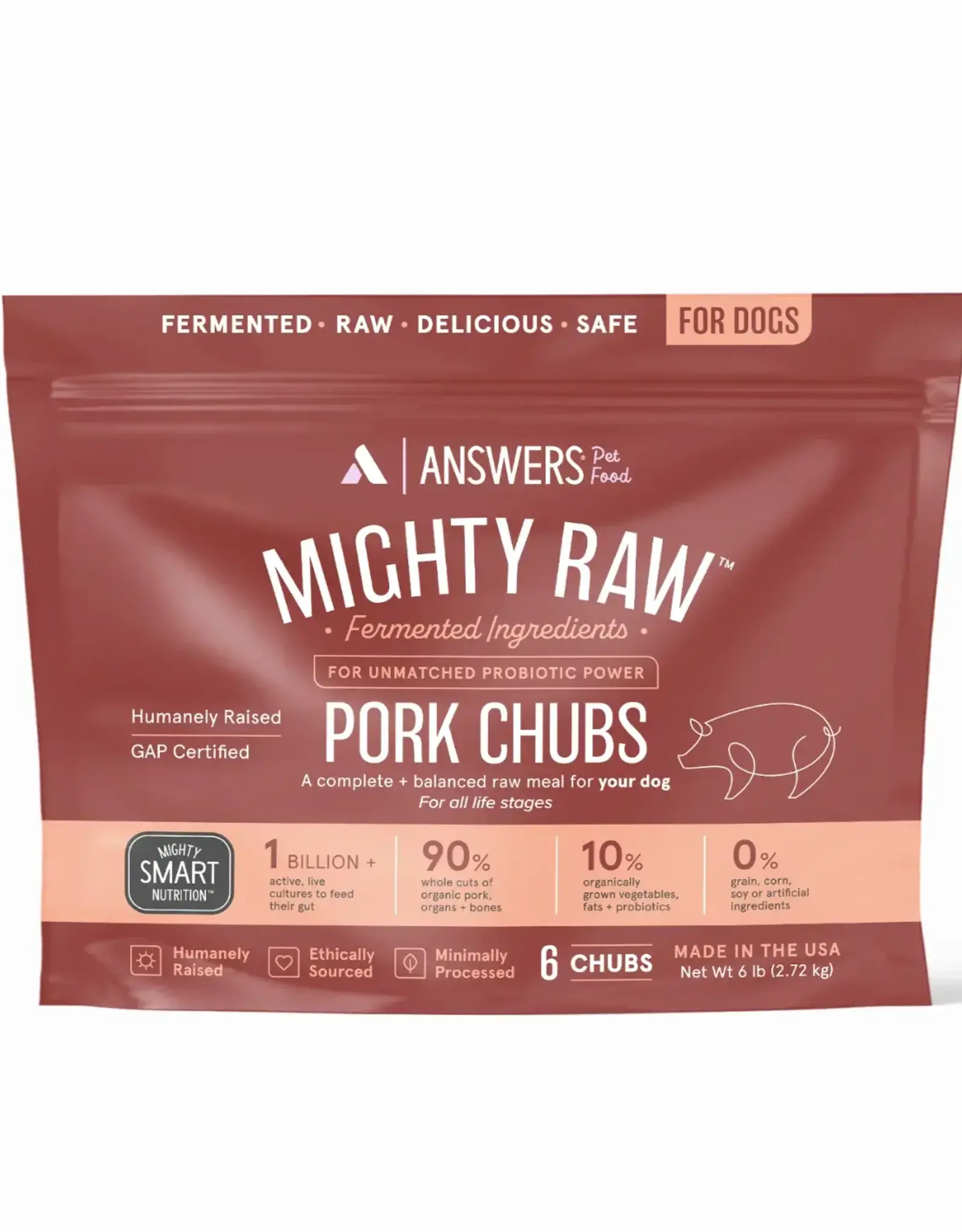 Answers Answers Detailed Pork Formula for Dogs
