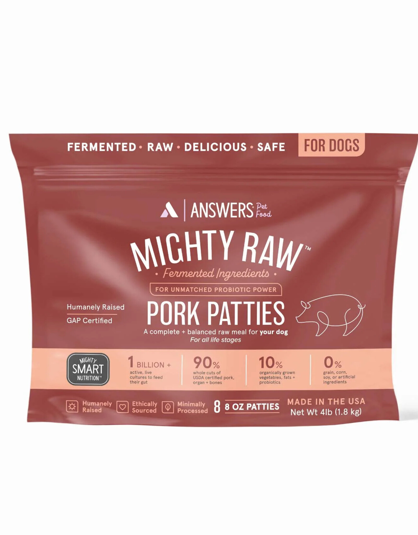 Answers Answers Detailed Pork Formula for Dogs