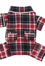 Fabdog Plaid Dog Pajamas