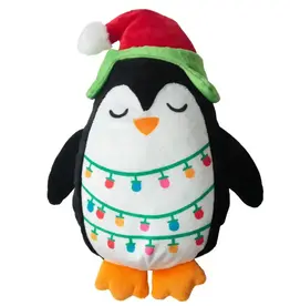 SnugArooz Merry Penguin Dog Toy