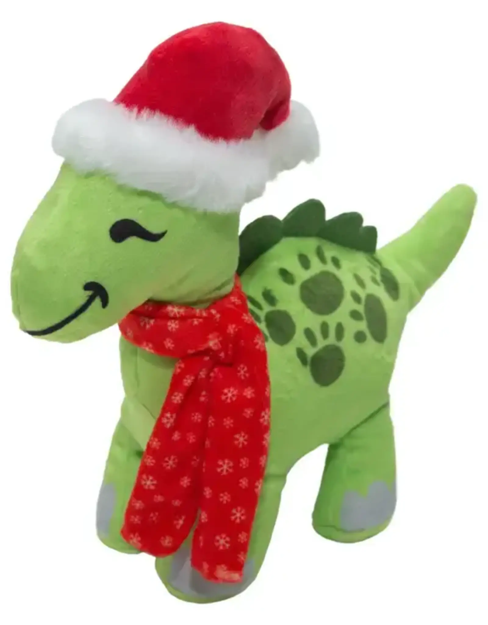 SnugArooz Bronto Clause Dog Toy