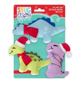 SnugArooz Christmas Dinos 3 Pack