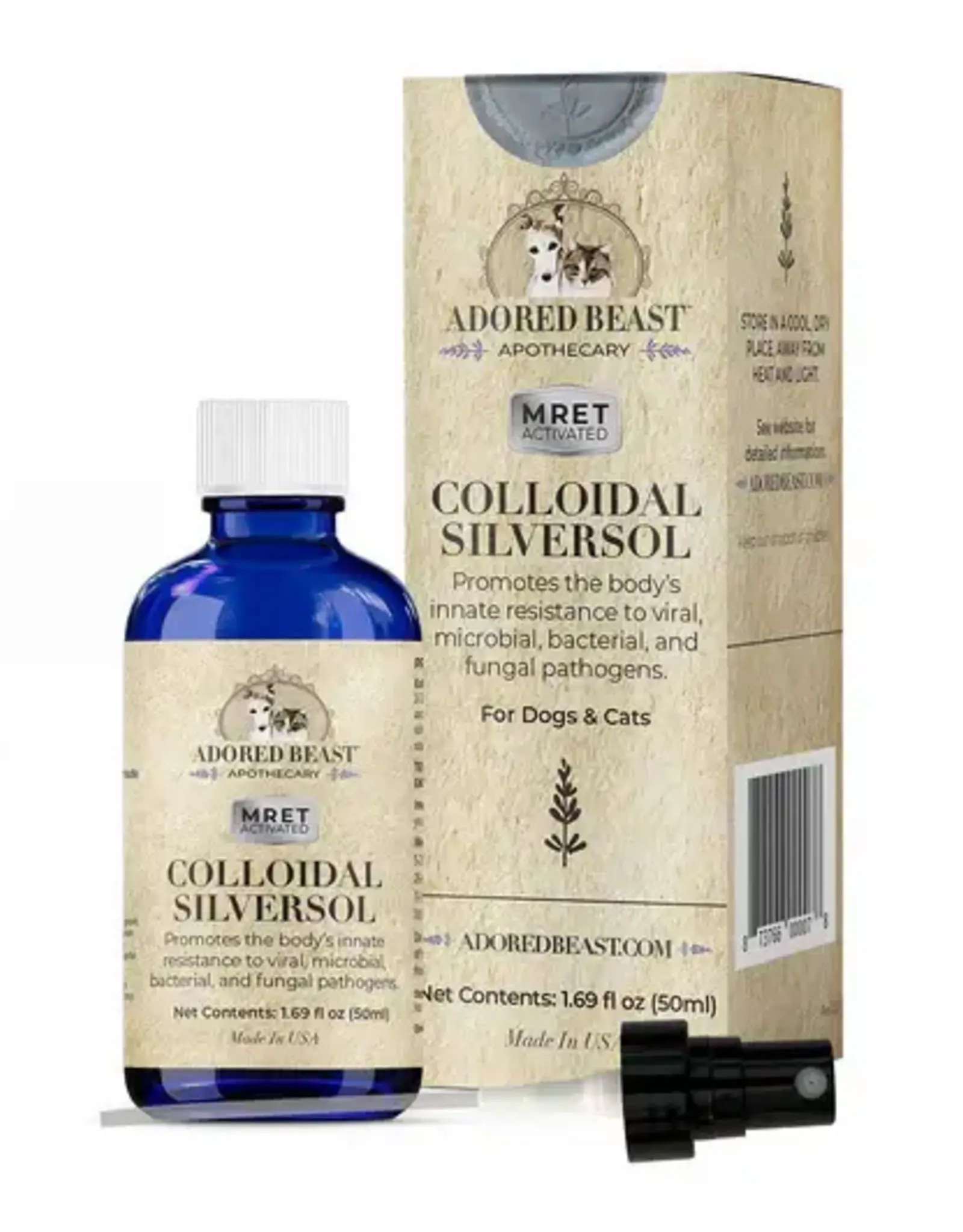 Adored Beasts Apothecary Adored Beasts Colloidal SilverSol | *MRET Activated