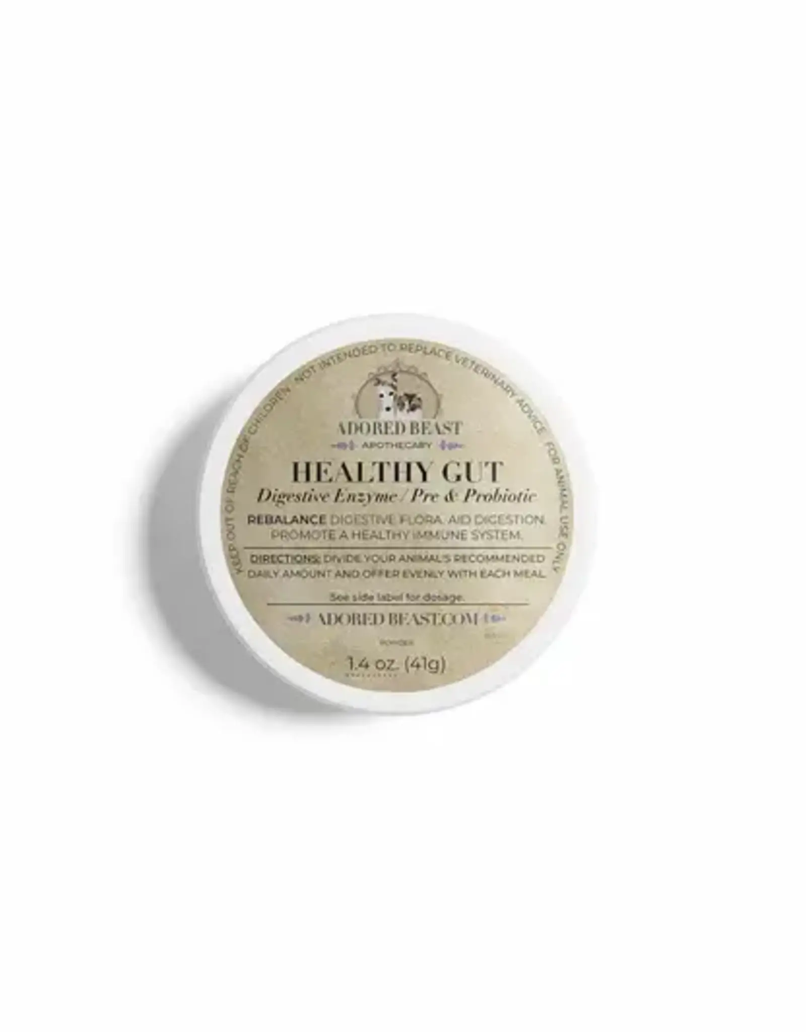 Adored Beasts Apothecary Adored Beasts Healthy Gut | Digestive Enzyme / Pre & Probiotic