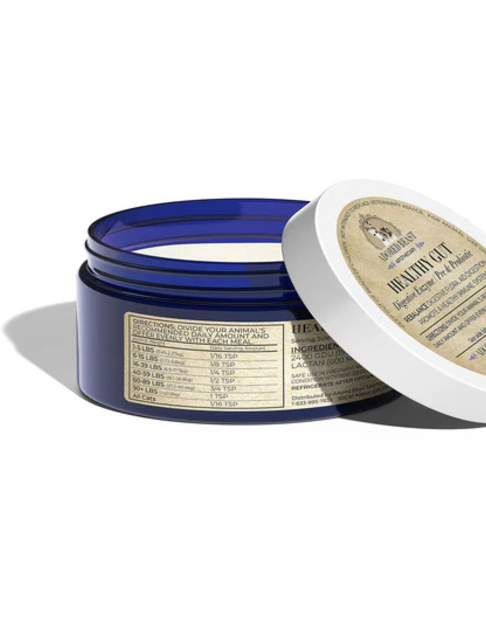 Adored Beasts Apothecary Adored Beasts Healthy Gut | Digestive Enzyme / Pre & Probiotic