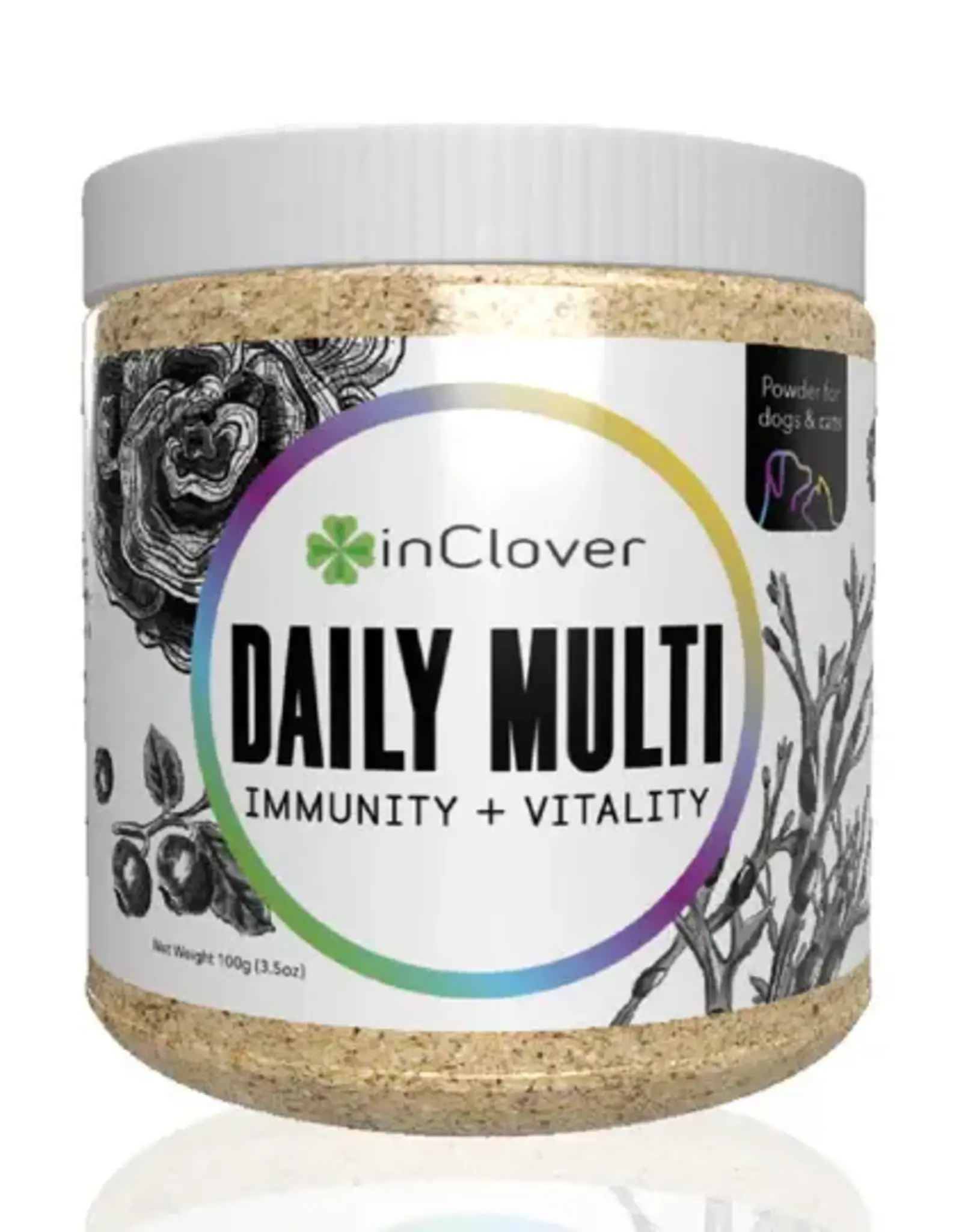 inClover Daily Multi – Multivitamin Supplement for Dogs + Cats