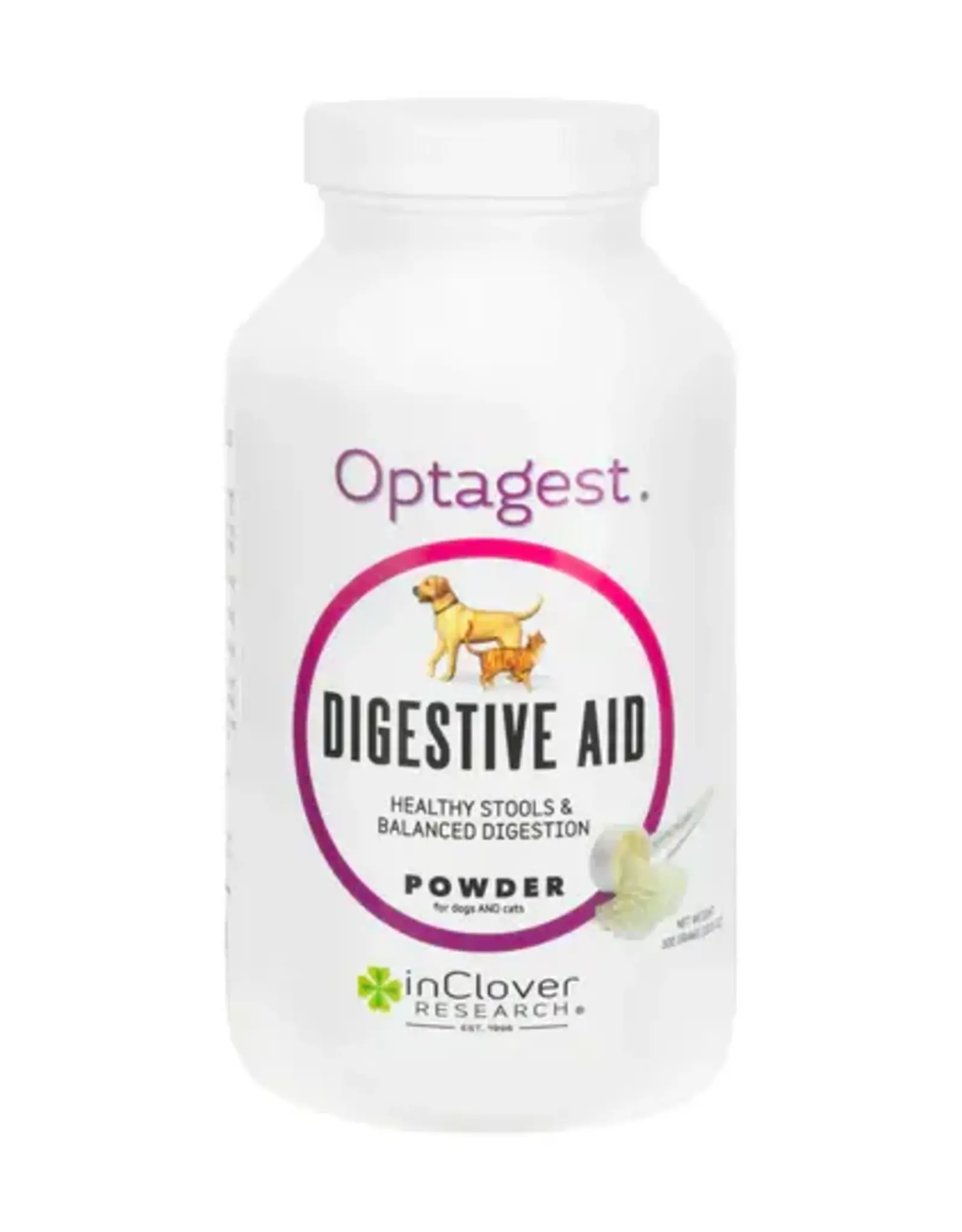 inClover InClover Optagest | Plant Based Prebiotics & Digestive Enzymes for Dogs & Cats