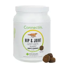 inClover InClover Canine Connectin | Clinically Proven Hip & Joint Supplement, Soft Chews
