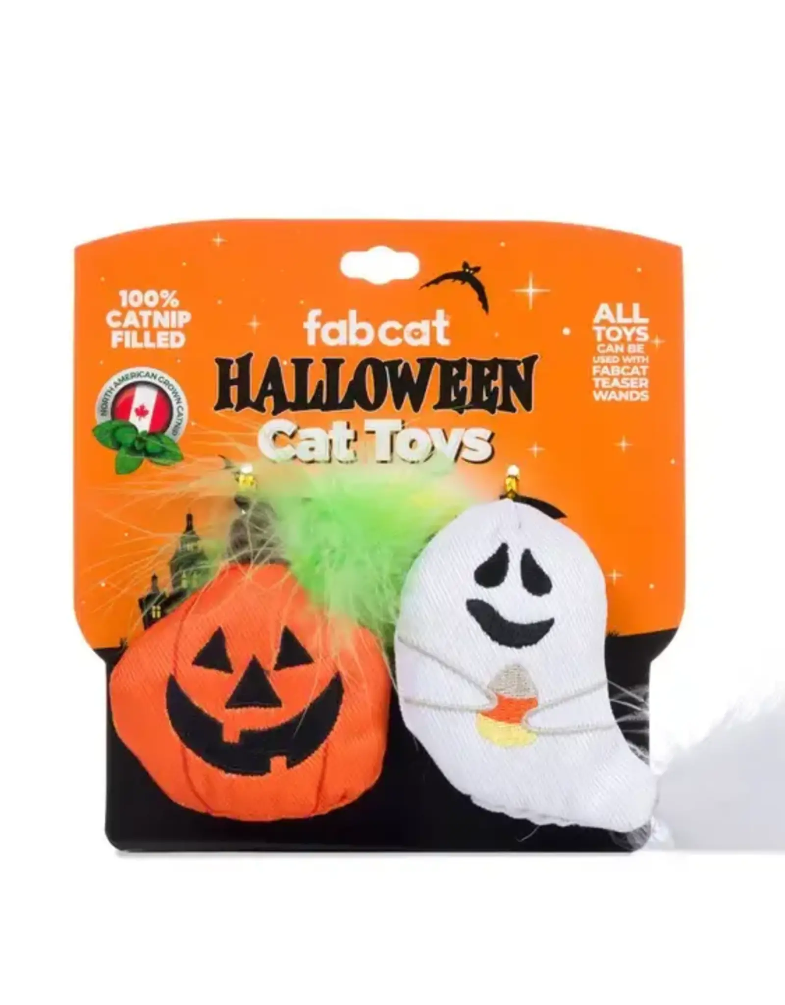 Fabcat Toy Pumpkin Ghost 2 Pack