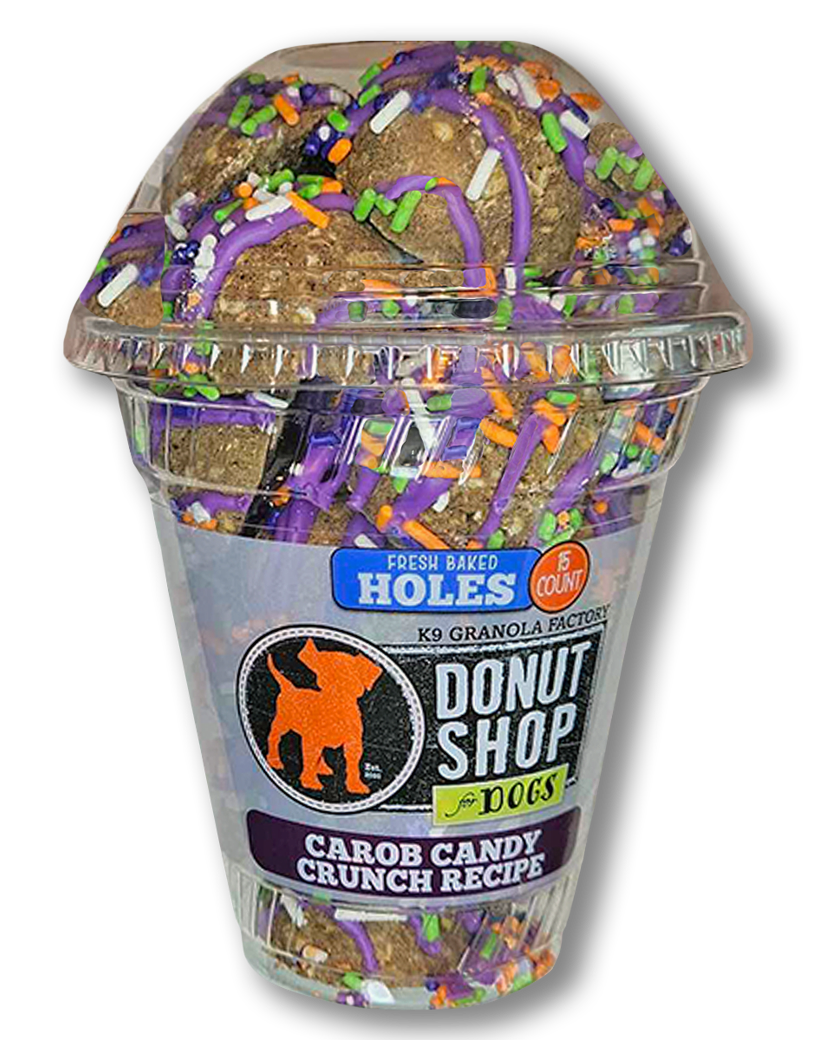 K9 Granola Factory K9 Granola Halloween Donut Holes 15ct