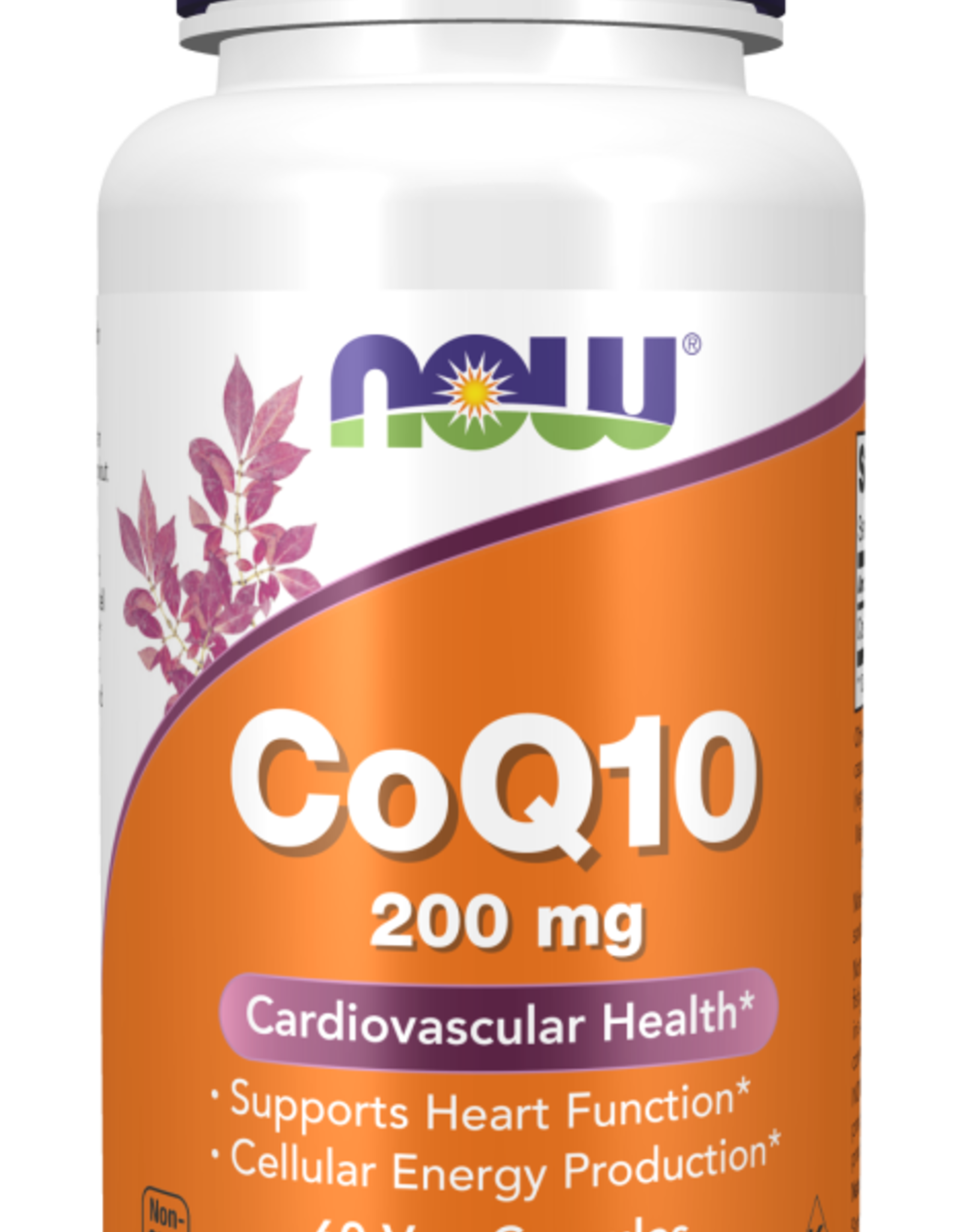 NOW CoQ10 200 mg Veg Capsules