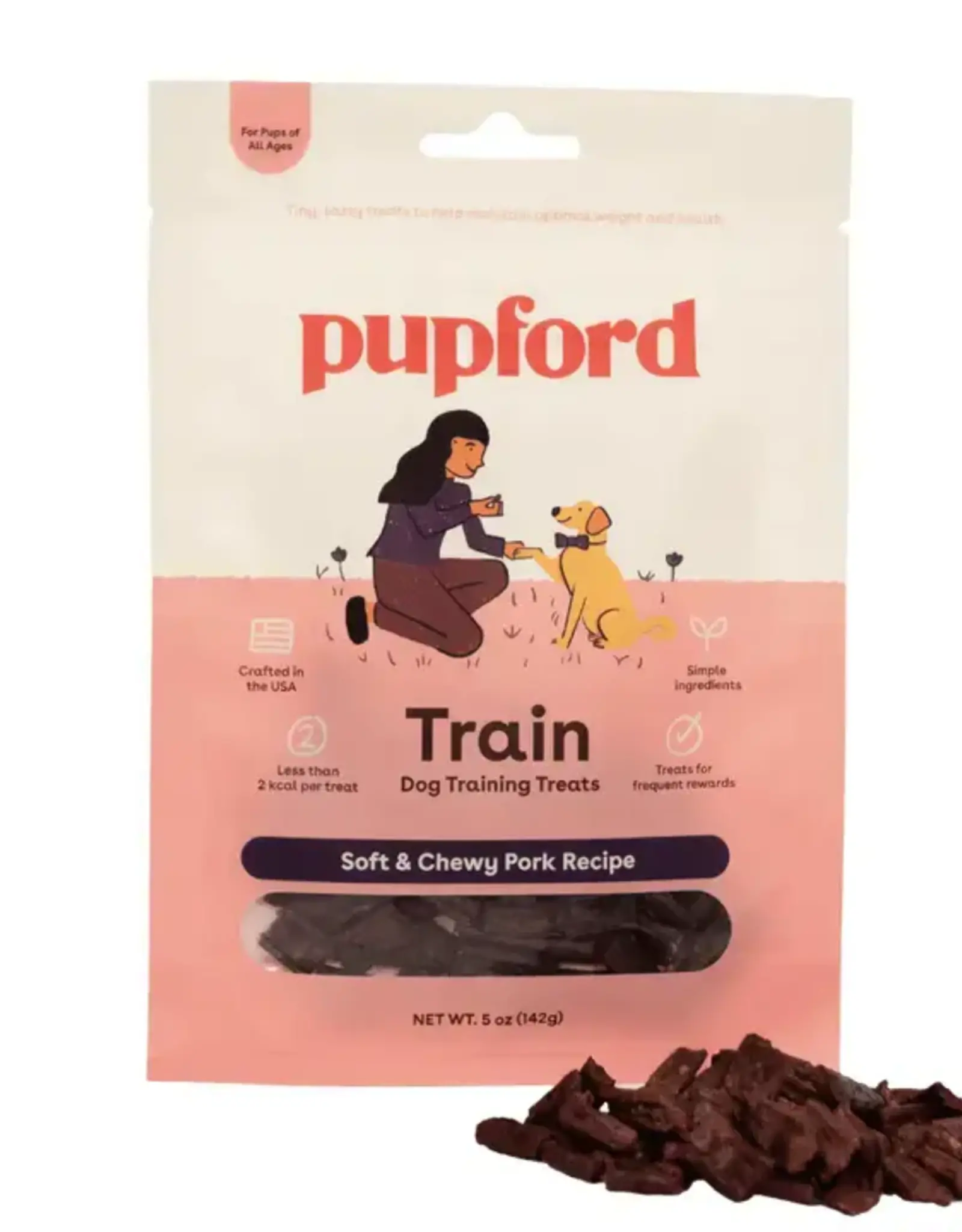 pupford Pupford Soft & Chewy Pork Training Treats 5oz