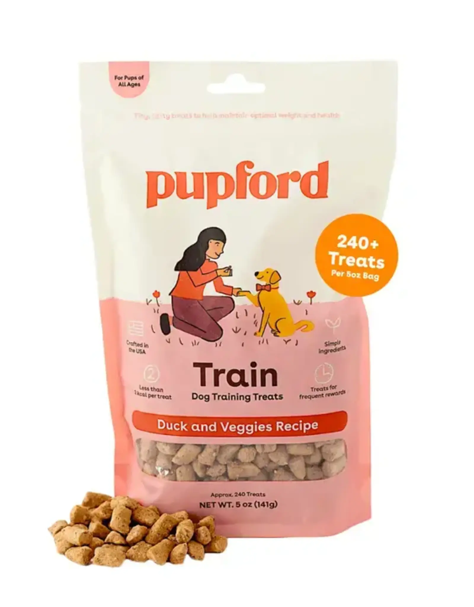 pupford Pupford Freeze Dried Duck and Veggies Training Treats