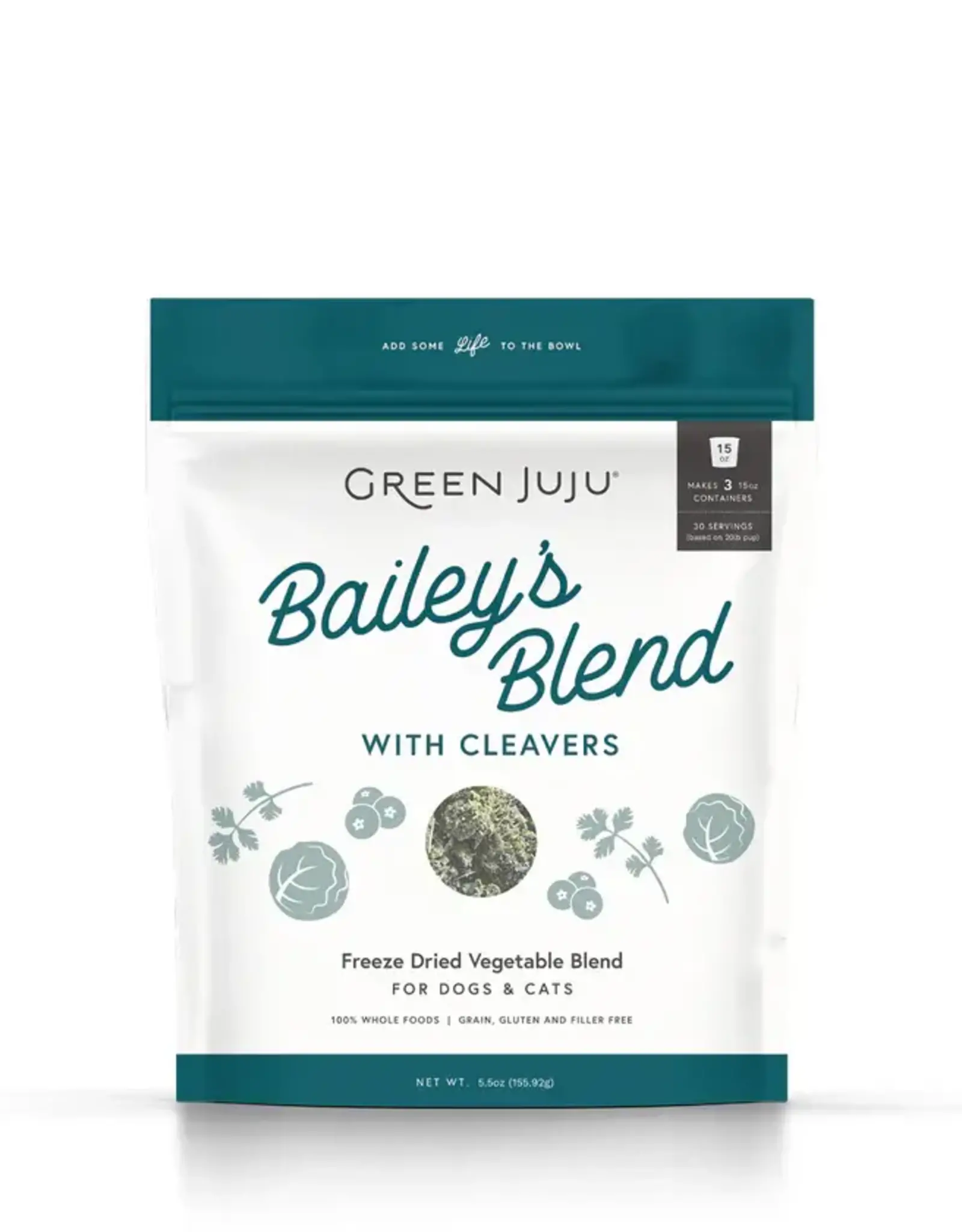 Green Juju Green Juju Freeze-Dried Bailey's Blend with Cleavers