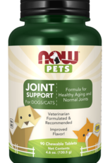 NOW NOW  Joint Support Chewable Tablets for Dogs & Cats