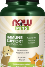 NOW NOW Immune Support Chewable Tablets for Dogs & Cats