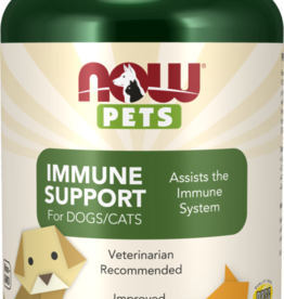 NOW NOW Immune Support Chewable Tablets for Dogs & Cats